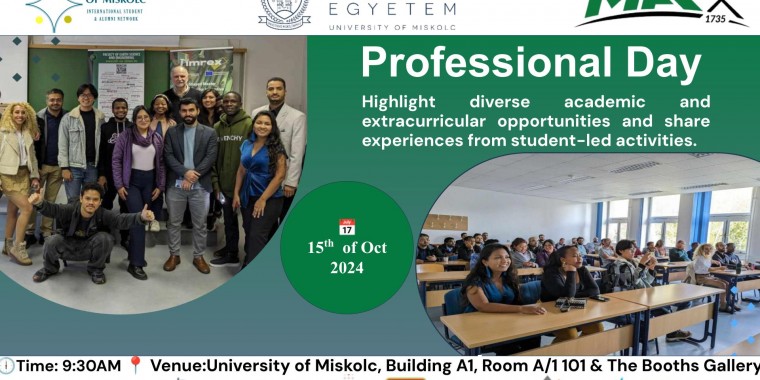 Invitation to Professional Day 