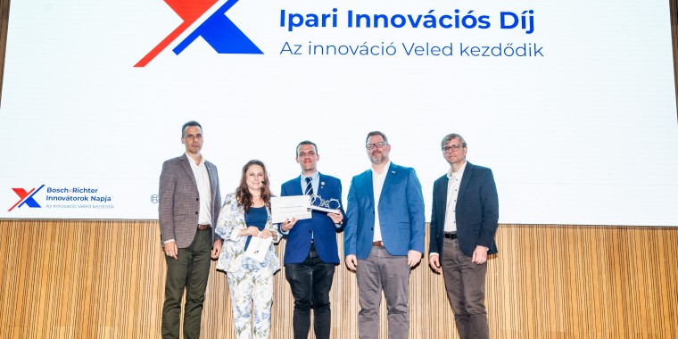 Hallgatói siker a BoschxRichter Ipari Innovációs Díj pályázaton 