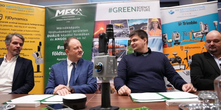 Korszerű technológiával támogatott földtudományi együttműködés